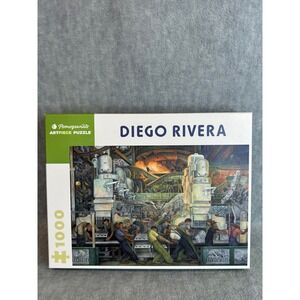 Pomegranate Diego Rivera Detroit Industry Puzzle 1000 pc 29" x 20"